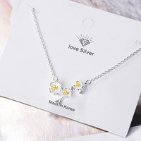 925 Sterling Silver Cherry Blossom Necklace