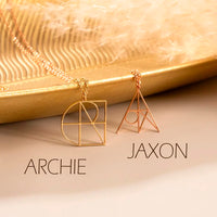Stainless Steel Custom Name Logo Necklace - 4 Colours