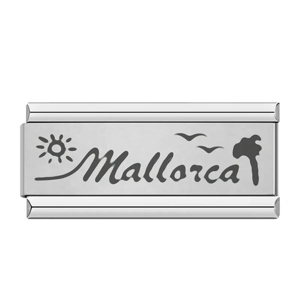 Stainless Steel Mallorca Italian Charm