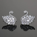 Fashion Swan CZ Earrings - 8 Options