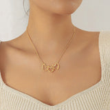 Fashion Stainless Steel Golden Colour Necklace - 11 Options