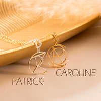 Stainless Steel Custom Name Logo Necklace - 4 Colours