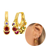 925 Sterling Silver & Gold Plated Hoop Earrings - 73 Options