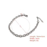 Stainless Steel Large Link Bracelet - 2 Options