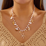 Fashion Ocean Themed Imitation Pearl Necklace/Bracelet/waist chain - 8 Options