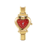 Stainless Steel 9MM Italian Charm Heart Watch - 13 Options