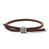 Fashion 4mm Nylon Cord Adjustable Bracelet - 5 Colours