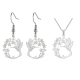 Stainless Steel Hummingbird Earrings or Set - 2 Colours