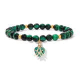 Natural Stone Heart Bracelet - 11 Options