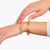 925 Sterling Silver Rose Gold Plated Bracelet