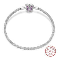 925 Sterling silver 17-20CM Charm Bracelet - Various Designs