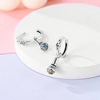 925 Sterling Silver Musical Note Earrings