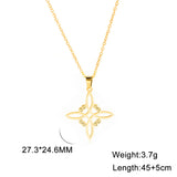Stainless Steel Celtic Knot Necklace - 31 Options