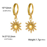 Stainless Steel Hoop Earrings - 2 Colours - 12 Designs