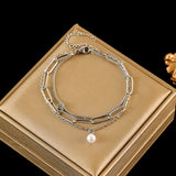 Stainless Steel Chunky Bracelet - 9 Options