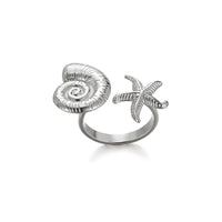 Stainless Steel Summer/Sea Themed Open Rings - 34 Options