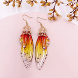 Handmade Fairy Wing Drop Earrings - 54 Options