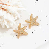 Fashion Starfish Stud Earrings - 6 Options