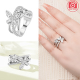 925 Sterling Silver Butterfly Ring