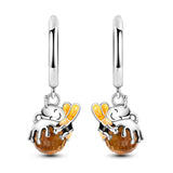 925 Sterling Silver Nature Themed Hoop/Dangle Earrings - 7 Options