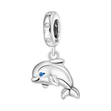 925 Sterling Silver Sea Themed Hanging Charm - 21 Options