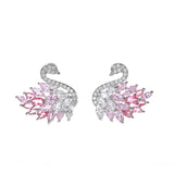 Fashion Swan CZ Earrings - 8 Options