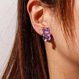 Fashion Candy Colours Duck/Bear Earrings - 25 Options