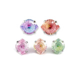 Titanium Spiral Eye CZ Body Stud 1 pc- 3 Sizes - 14 Options
