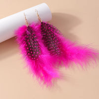Bohemian Tassel/Feather Drop Earrings - 9 Options