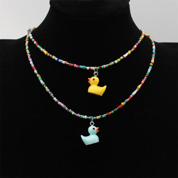 Fashion Cute Duck Necklace - 5 Options