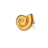 Stainless Steel Sea Themed Gold Coloured Adjustable Ring - 30 Options