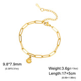 Stainless Steel Charm Anklet/Bracelet - 28 Options - 2 Sizes