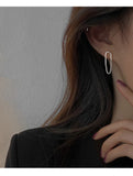 925 Sterling Silver Chain Earrings - 2 Options