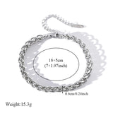 Stainless Steel Chunky Bracelet - 9 Options