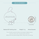 925 Sterling Silver Cat/Dog Pawprint Bracelet - 5 Options