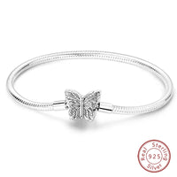 925 Sterling silver 17-20CM Charm Bracelet - Various Designs