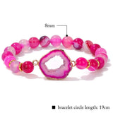 Irregular Druzy Geode Bracelet - 5 Colours