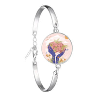 Glass 18mm Mental Health /Positivity Bracelet - 32 Options