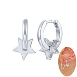 925 Sterling Silver Hoop Earrings - 73 Options