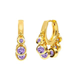 925 Sterling Silver & Gold Plated Hoop Earrings - 73 Options