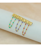 Stainless Steel Beaded Chain Italian Charm - 14 Options