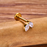 G23 Titanium 16G Body Piercing 10 Designs - 4 Sizes