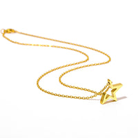 Stainless Steel Incomplete Star Necklace - 2 Colours