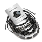 Fashion Stackable Natural Stone Bead Bracelet - 15 Options