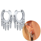 925 Sterling Silver & Gold Plated Hoop Earrings - 73 Options