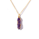 Fashion Multi-layer Natural Stone Bead Necklace - 5 Options