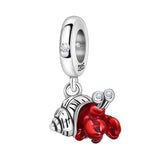 925 Sterling Silver Sea Themed Hanging Charm - 21 Options
