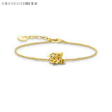 925 Sterling Silver Rose Gold Plated Bracelet
