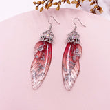 Handmade Fairy Wing Drop Earrings - 54 Options