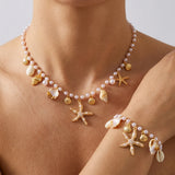 Fashion Ocean Themed Imitation Pearl Necklace/Bracelet/waist chain - 8 Options